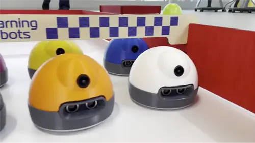 Learning Robots Race