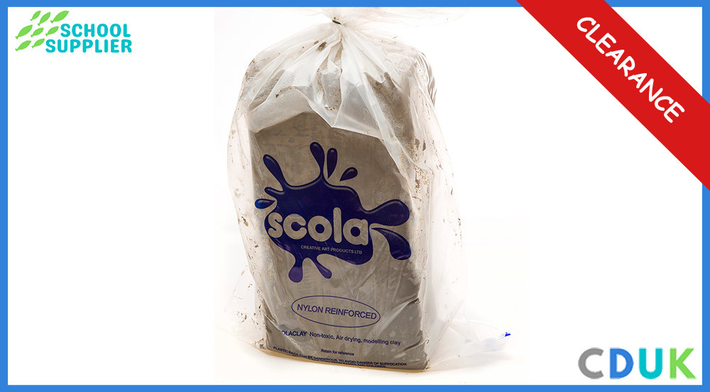 School air drying clay