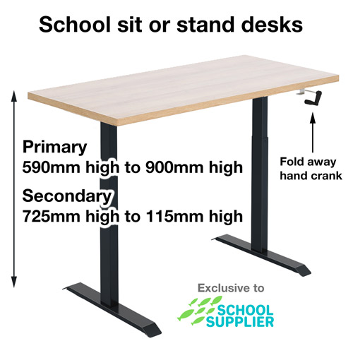 sit or stand school desks