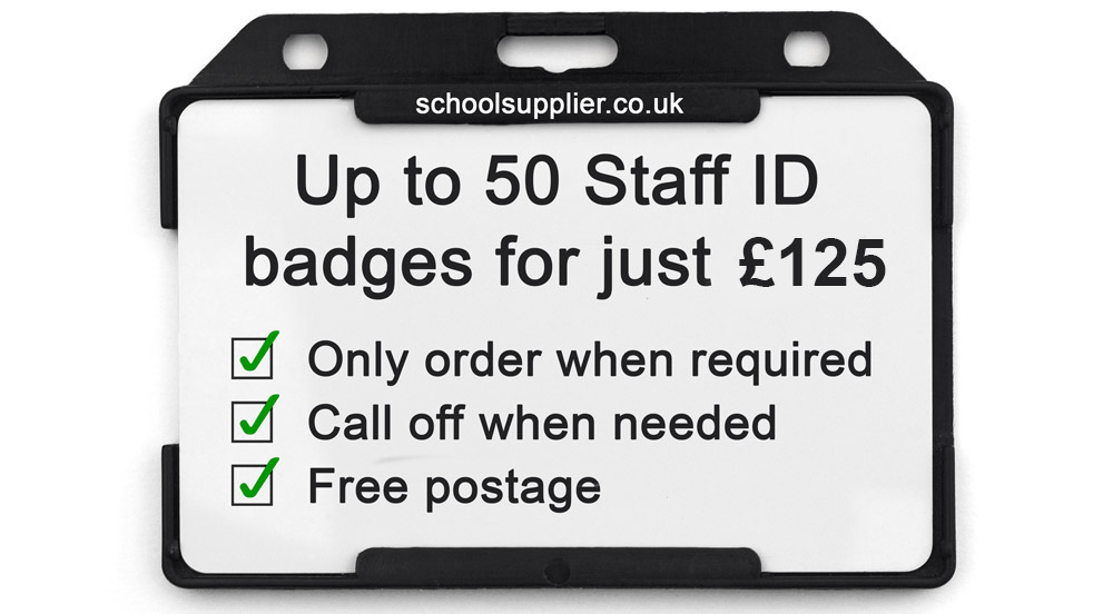 school staff ID offer